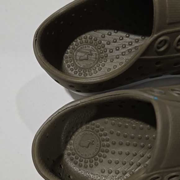 Toddler Slip-On Native Jefferson Shoe with White Toe Cap Size 5 - Picture 4 of 6